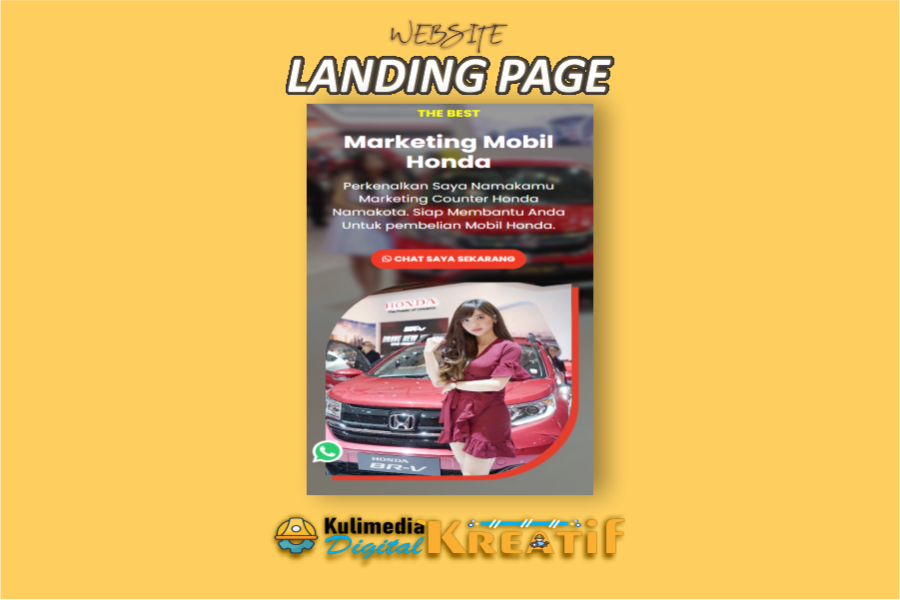 Landingpage Marketing Mobil